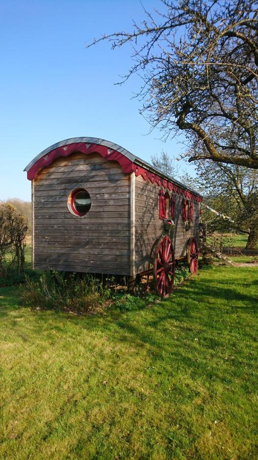 Saint-Michel-sur-Meurthe Roulotte Le Temps De Rever B&B 외부 사진